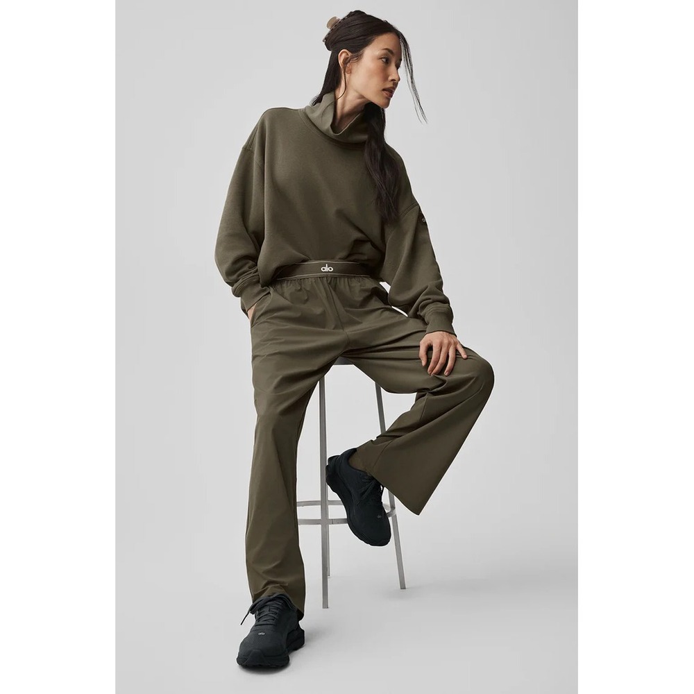 ALO-Suit Up Trouser (Regular)-Olive Tree-SOLD OUT - Picture 5 of 5